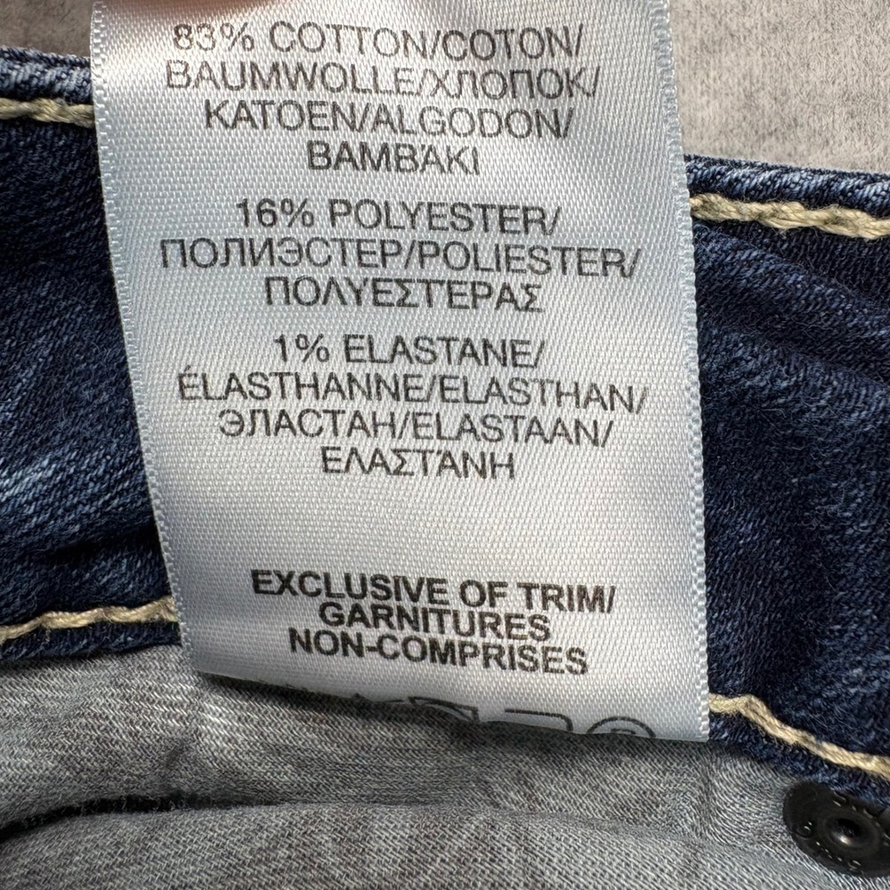 Silver Jeans Suki Capri Jeans 29x22.5 Blue Mid Rise Curvy Stretch Boho Comfort - Picture 9 of 9